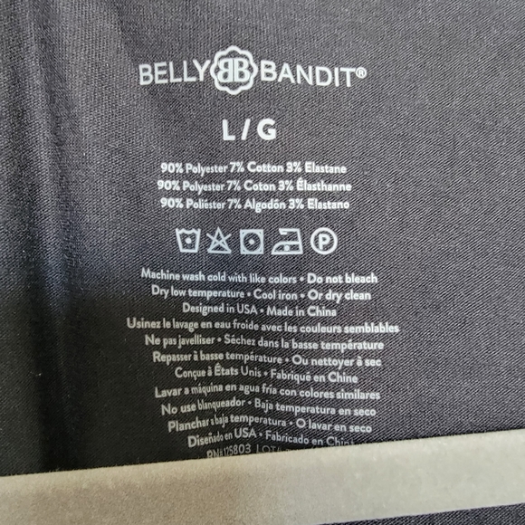 Belly Bandit size large maternity or nursing dress midi style with zipper sides - Picture 4 of 7